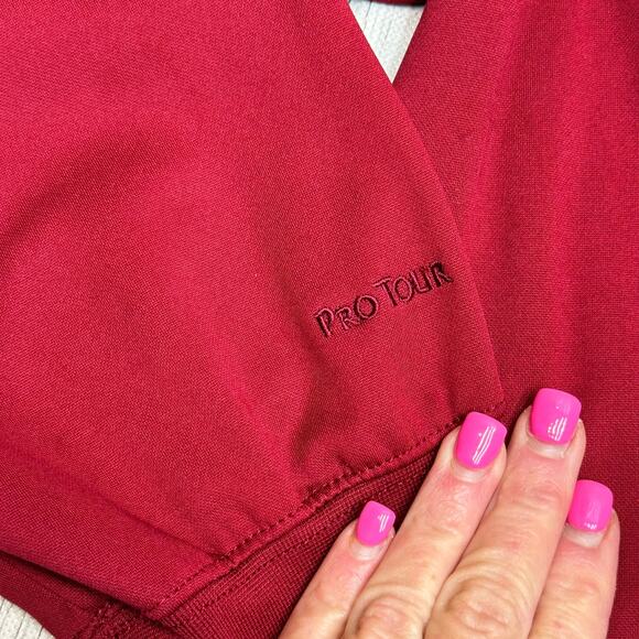Pro Tour 1/4 Zip Red Pull Over Size XX Large - Picture 4 of 4